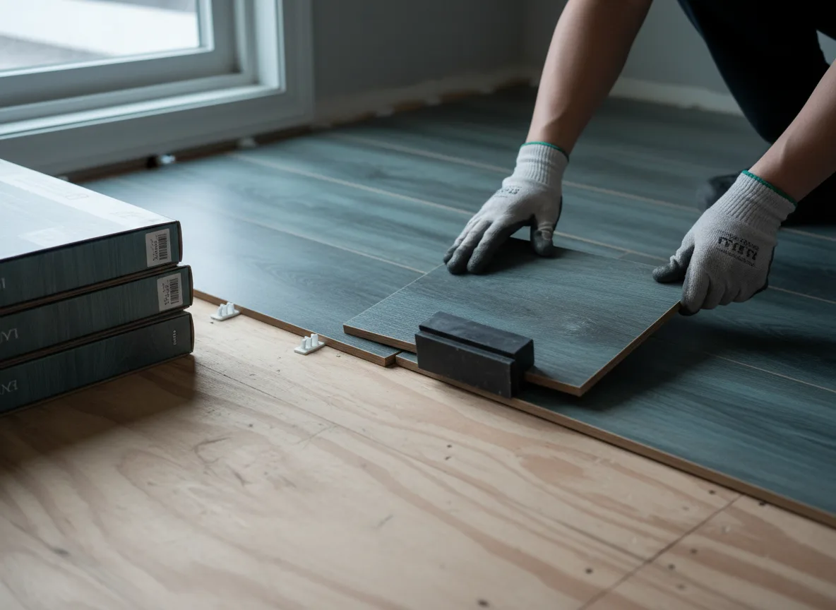 Luxury Vinyl Plank Installation company in Buchanan, ND